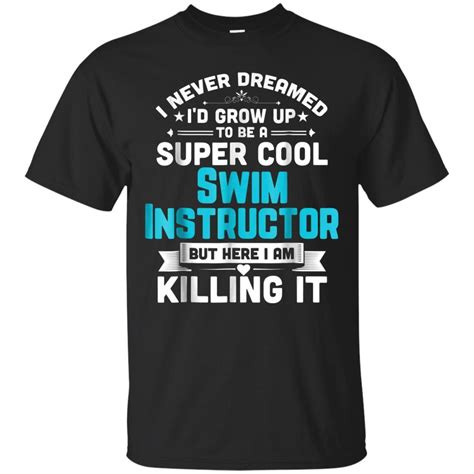 Super Cool Swim Instructor Swimming Teacher T Shirt T Shirt Amyna