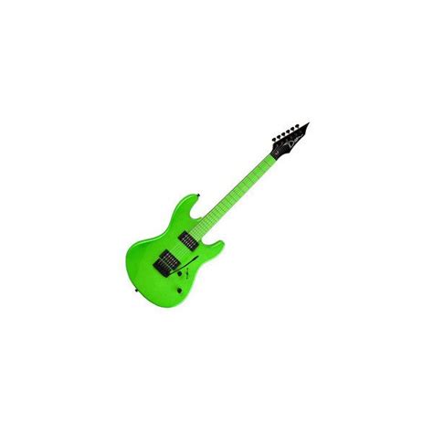 Dean Custom Zone Electric Guitar Neon Green