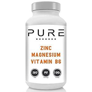 Many fruits, vegetables, and whole grains are good sources of vitamin b6. Pure Zinc, Magnesium and Vitamin B6 - 180 Tabs: Amazon.co ...