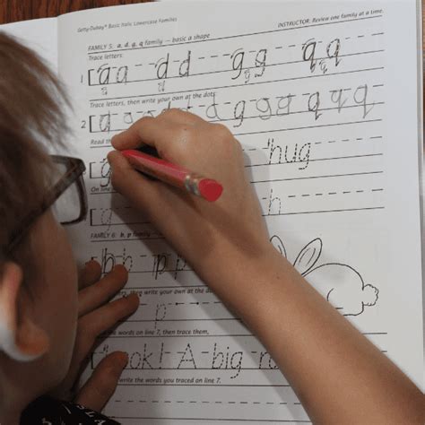 Teaching Italic Handwriting In Homeschool With Getty Dubay