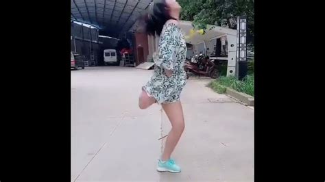 Classic Amputees One Legged Asian Amputee Girl Showing Her Stump