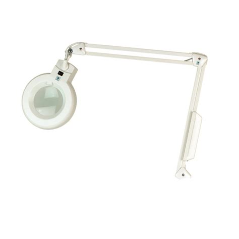 Daylight Slimline Led Magnifying Lamp Wall Mounted Single