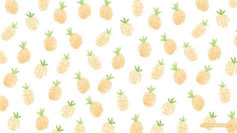 Yellow Pineapple Desktop Wallpapers Wallpaper Cave