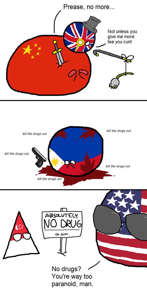 Polandball, commonly known as countryballs, is an art style occasionally used in online comics, in which countries are typically personified as spherical characters decorated with their country's flag. paranoid : polandball