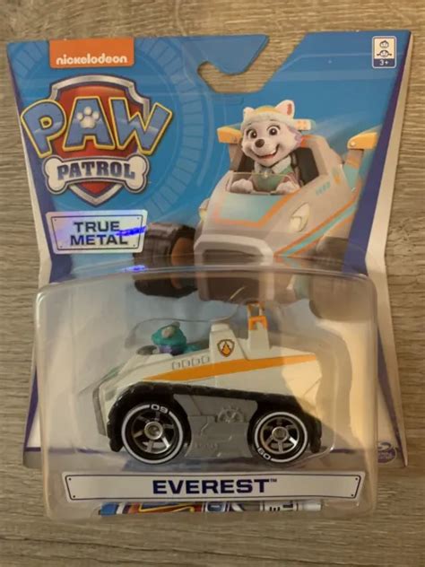 Paw Patrol Mighty Pups Super Paws Everest True Metal Diecast Car Brand