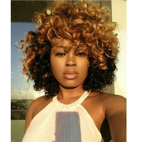Instagram Curly Fro Short Curly Hair Short Bangs Curly Wigs Bob