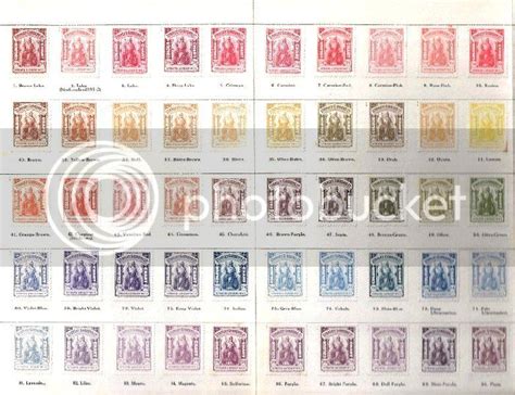 Stanley Gibbons Colour Guide Stamps Cinderella Stamps Forum