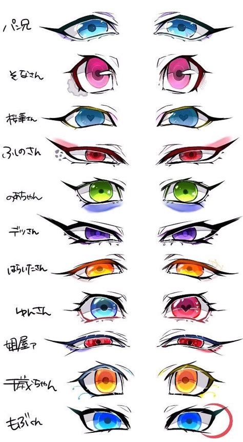 Pin By 宜靜 葉 On 目 Anime Eye Drawing Anime Art Tutorial Anime