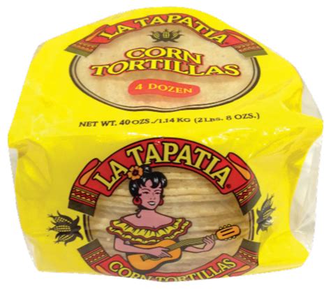 La Tapatia Yellow Corn Tortillas 48 Ct 40 Oz Fred Meyer