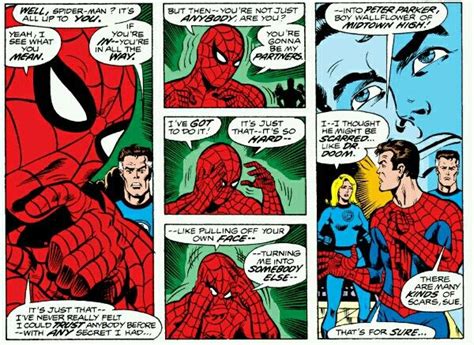 Peter Parker Reveals Himself To The Fantastic Four In What If Number