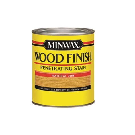 Minwax Wood Finish Half Pint Natural Finish Penetrating Stain