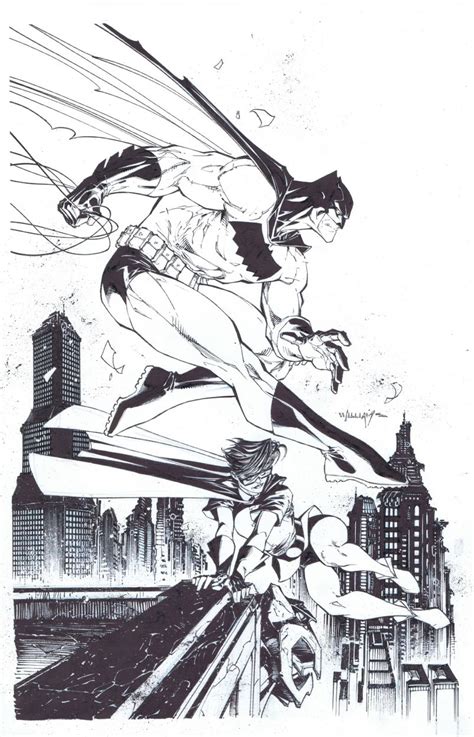 Dark Knight 3 Cover By Scott Williams Comic Book Art