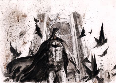 Keron Grant Batman Cathedral In Jim Browns Yanks Comic Con