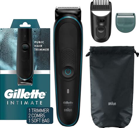 Gillette Aparador De Pelos Pubianos Masculino Intime Skinfirst Para