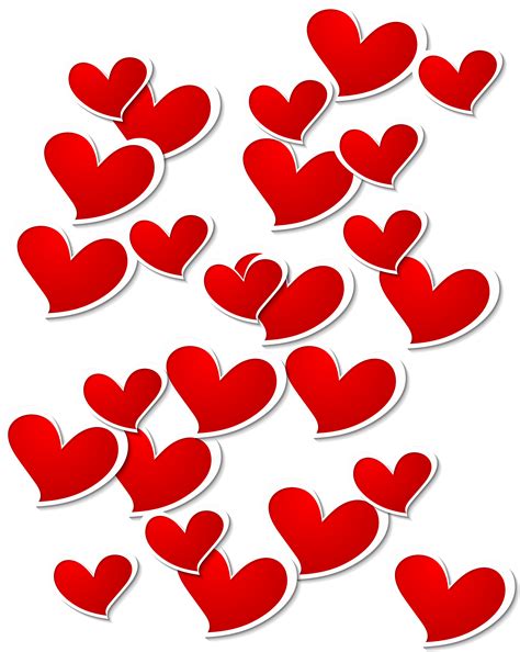 Small Heart Png Valentines Day Clip Art Transparent Transparent