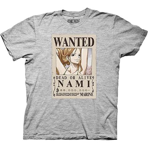 Jual Baju Ripple Junction One Piece Nami Full Wanted Poster Anime Adult