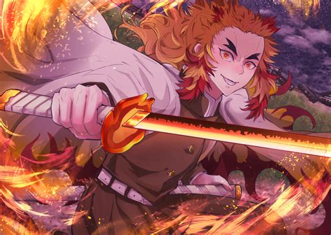 Rengoku Kyoujurou Kimetsu No Yaiba Image By Pixiv Id 27758932