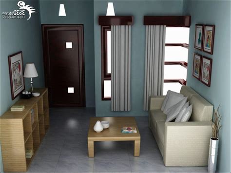 Mengakali ruangan sempit dan menjadikannya lebih terang dengan menggunakan berbagai warna cat dinding. Desain Interior Ruang Tamu Lahan Sempit | Minimalist ...