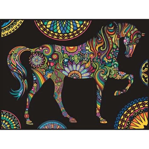Gratuit pour les kids : Coloriage Mandala Cheval Gratuit - Coloriage Tigre Mandala