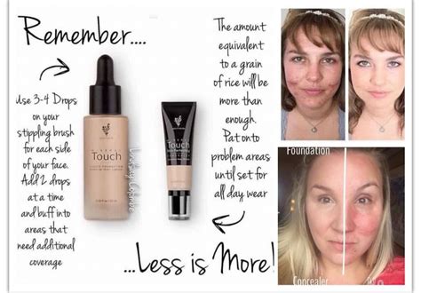 Amazing Coverage Results From Touch Mineral Foundation And Concealer