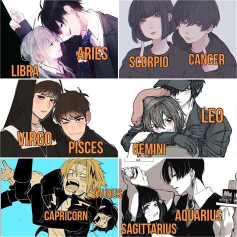 Famous Enacted Astrology Signs I Loved This Anime Zodiac Zodiac