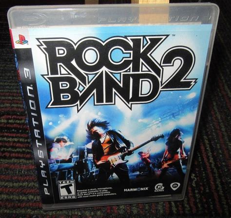 Rock Band 2 Game For Playstation 3 Ps3 Case Game And Manual Harmonix