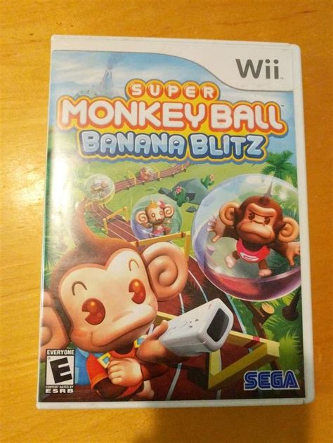Super Monkey Ball Banana Blitz Nintendo Wii 2006 For Sale Online