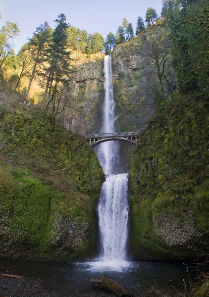 A Trail To The Top Of Multnomah Falls With Stunning Views Of The