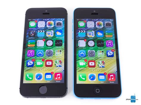 Apple Iphone 5s Vs Apple Iphone 5c Phonearena