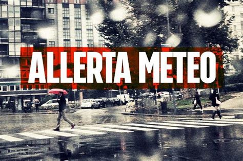 Italia › lombardia › milano (122 m). Allerta meteo arancione per temporali forti a Milano: ma ...