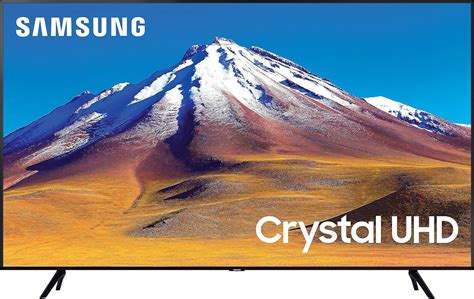 Samsung Tv Tu7090 Smart Tv 55 Crystal Uhd 4k Wi Fi Black 2020