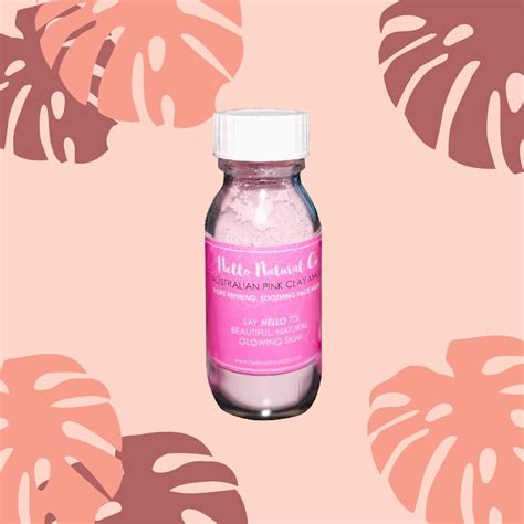 The gorgeous pink hue comes from pink australian clay, the active ingredient that helps draw out impurities, toxins and pollutants from the skin. Australian Pink Clay Mask Malaysia | Hello Natural Co