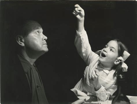 Original Photograph Of Orson Welles And His Daughter Beatrice Circa