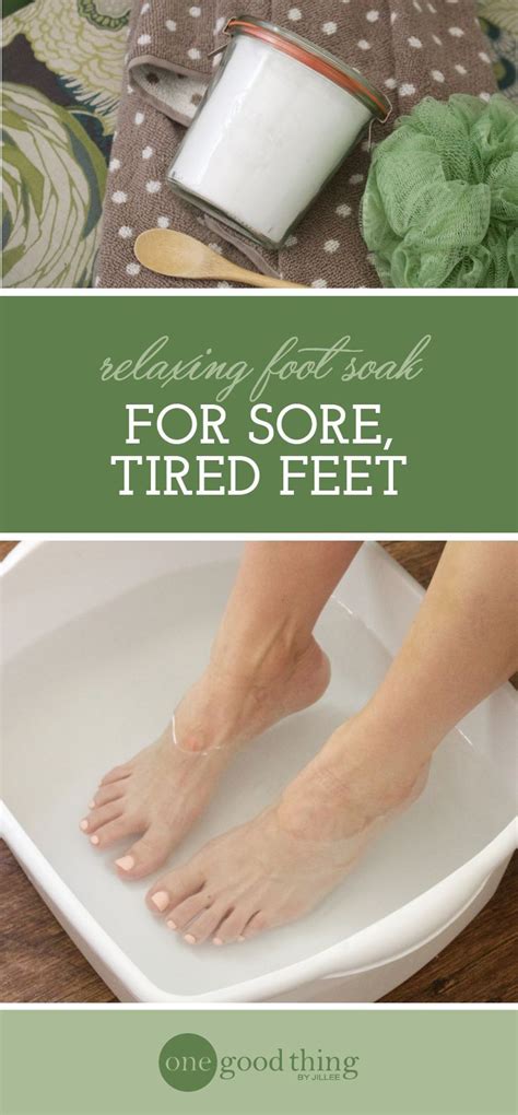 How To Make A Soothing Foot Soak For Tired Feet Homemade Foot Soaks