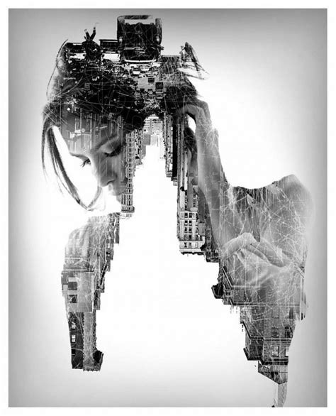 Stunning Double Exposure Photography By Nevess Exposure Photography