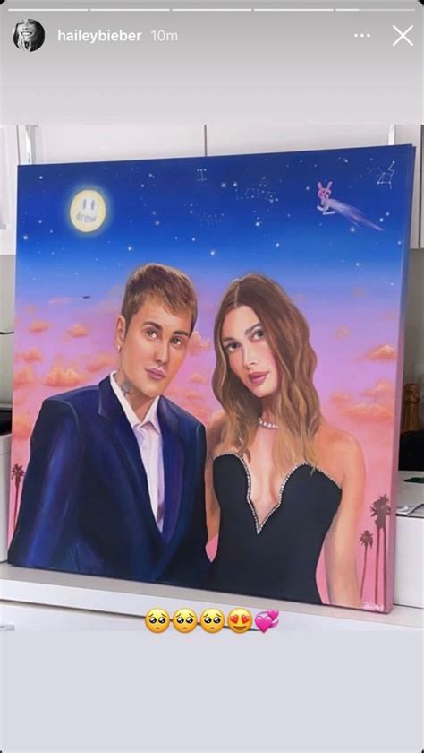 A Painting Of Two People On A Shelf