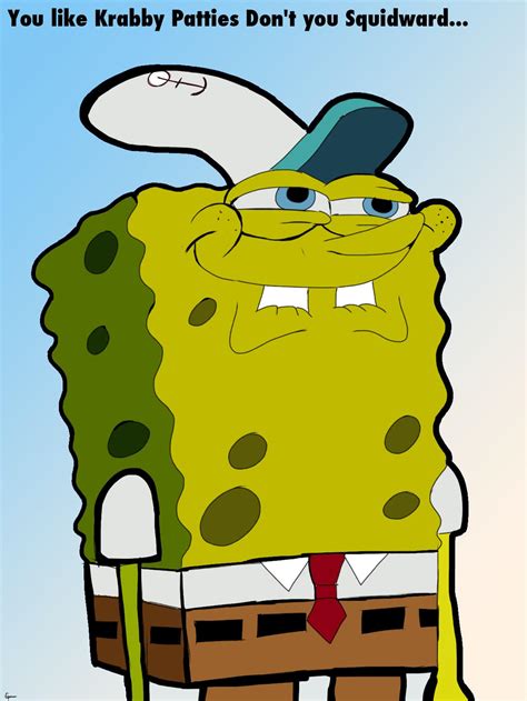 Funny Spongebob Face
