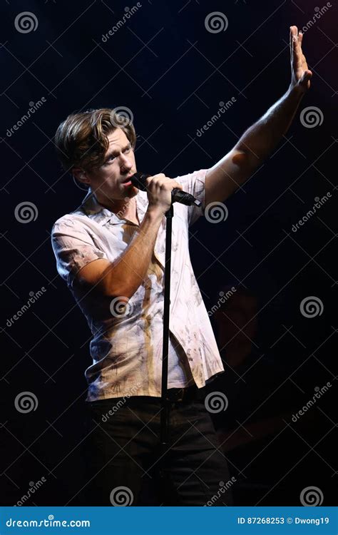 Aaron Tveit Editorial Stock Photo Image Of Grease February 87268253