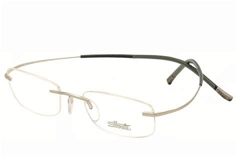 Silhouette Eyeglasses Titan Min Art Icon Chassis 7581 6060 Optical