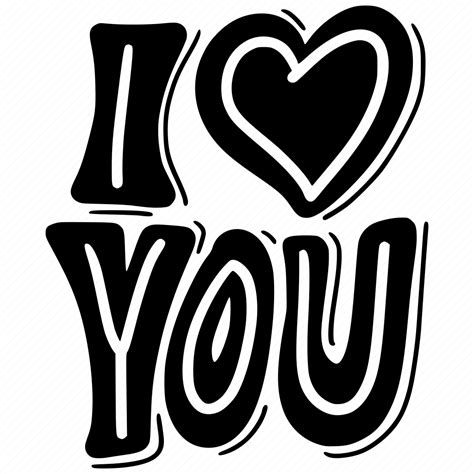 I Love You Loved Stickers Sticker Lettering Sticker Download On