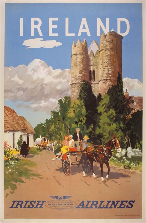 Tourism Posters That Depict Ireland Of The 20th Century Have Been Released