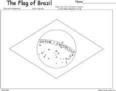 * the data that appears when the page is first opened is sample data. Brazil's Flag - EnchantedLearning.com