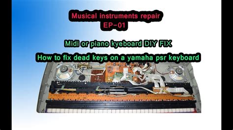 Yamaha Psr Keyboard Repair Youtube