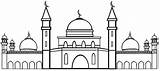 Mosques sketch template