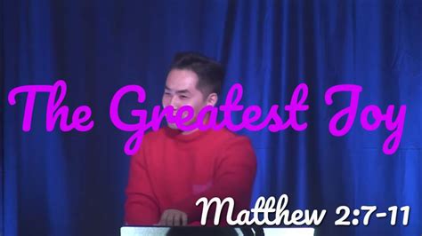 The Greatest Joy Matthew 27 11 Youtube