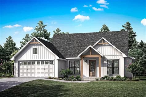 1700 Sq Ft Modern Farmhouse Plan With 4 Bedrooms Floor Plan Luxe