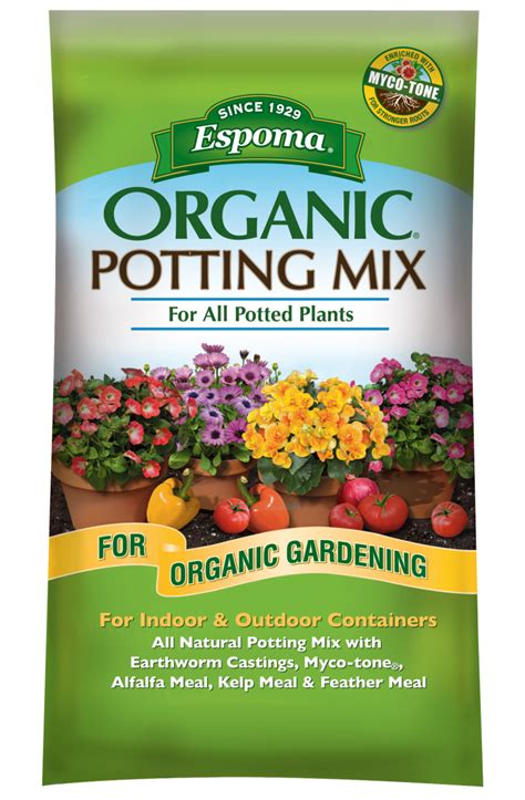 Espoma Organic Potting Mix 2 Cf Wilsons Garden Center