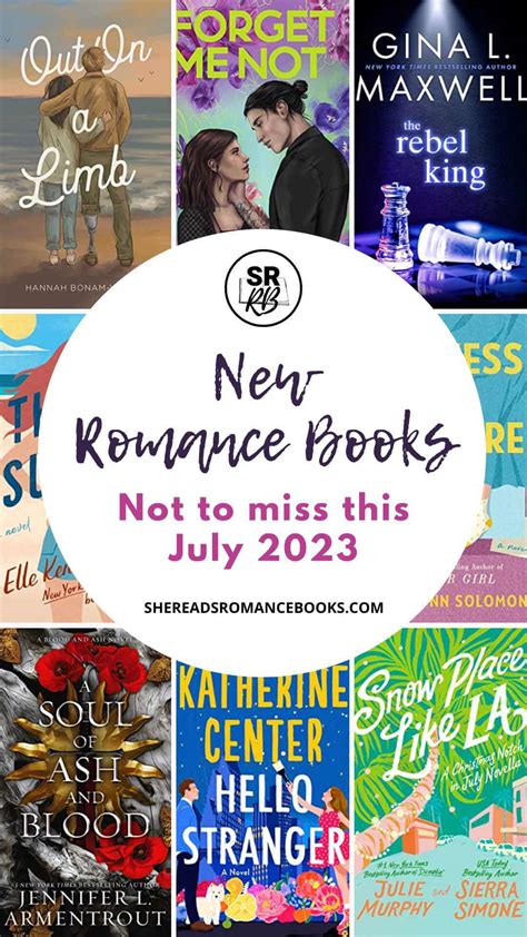 The 10 Hottest New Romance Books Releasing This July 2023 She Reads Romance Books