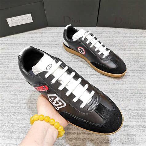 Cd Men Sneakers B0 Sneakers White Black Leather Skate Shoes