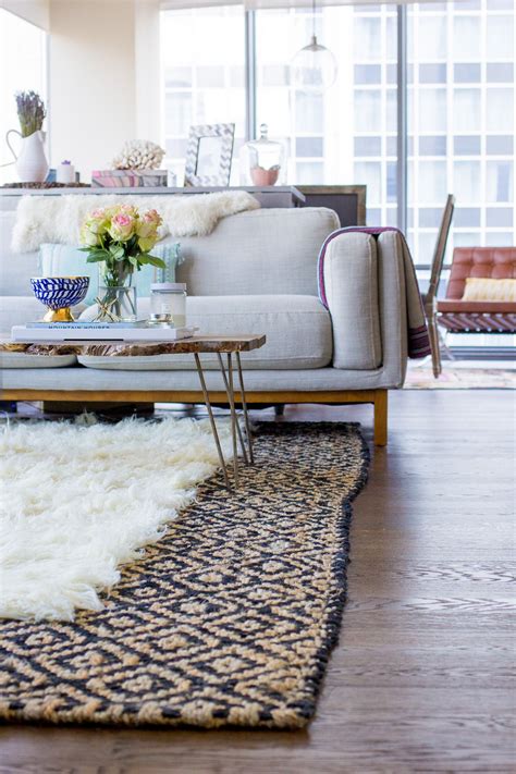 Making living room rug durable. How to Layer Rugs Like a Pro | Rugs in living room ...